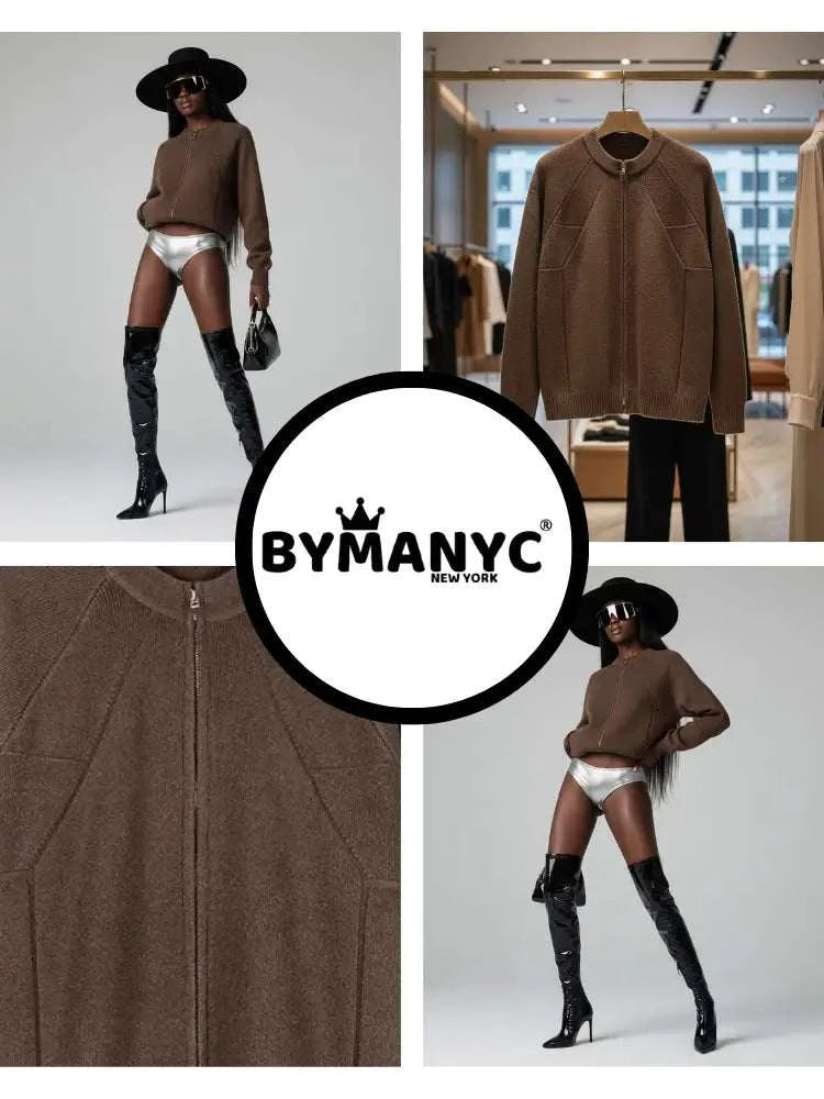Women's Knit Jacket SOHO NYFW New Colecction BYMANYC ® New York