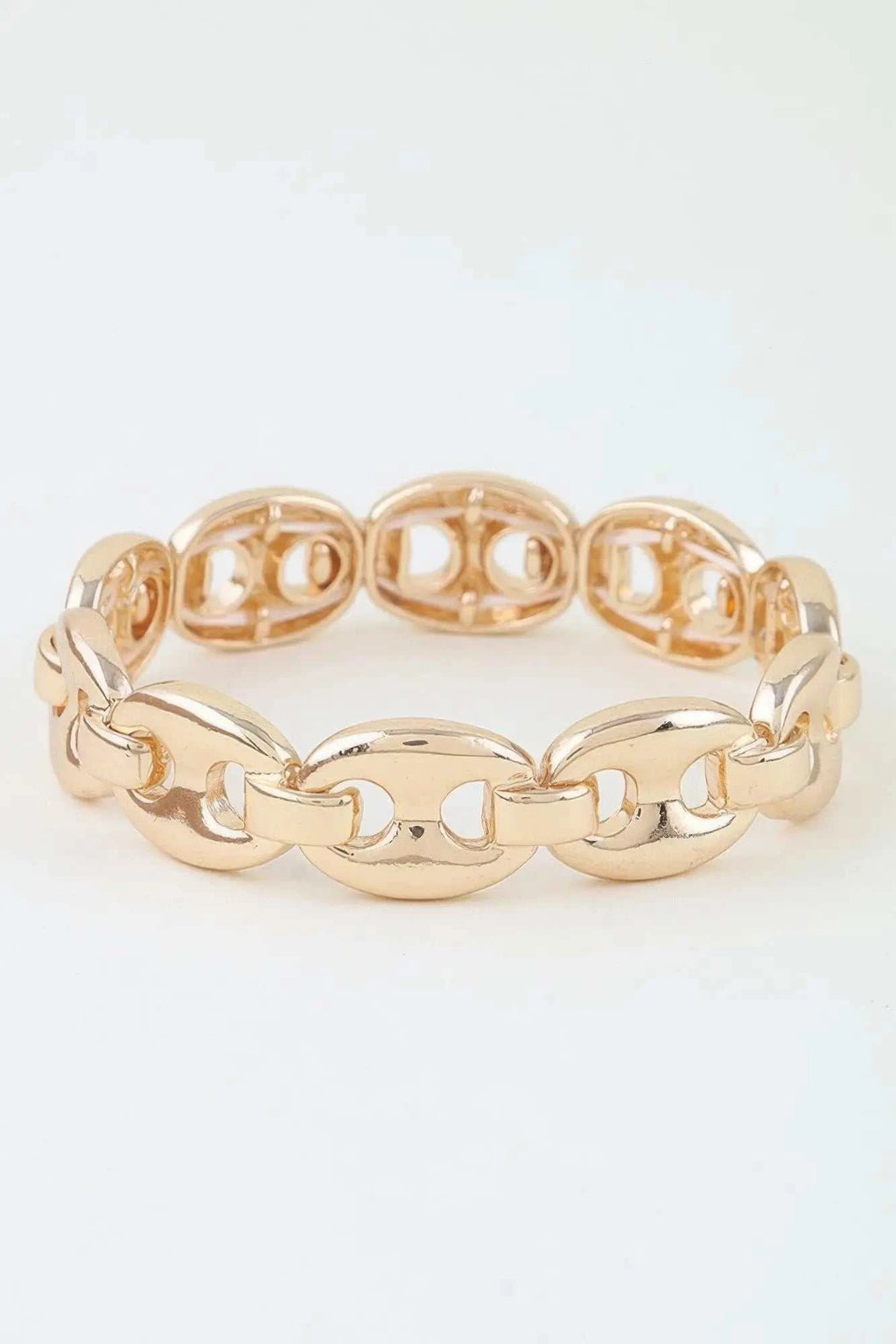 Women's Link Bracelet Polished Mariner Chain BYMANYC ® New York NAUTICAL STATEMENT BRACELET - New Collection