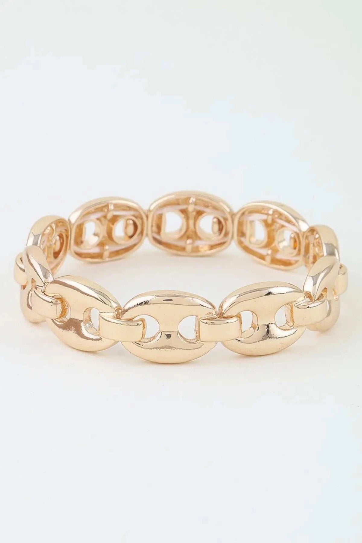 Women's Link Bracelet Polished Mariner Chain BYMANYC ® New York NAUTICAL STATEMENT BRACELET - New Collection