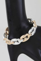 Women's Link Bracelet Polished Mariner Chain BYMANYC ® New York NAUTICAL STATEMENT BRACELET - New Collection