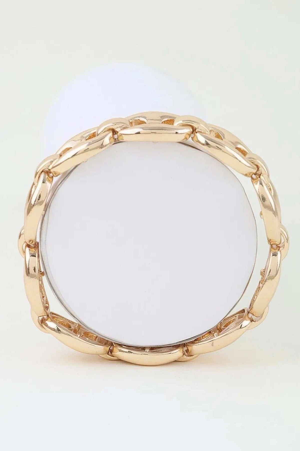 Women's Link Bracelet Polished Mariner Chain BYMANYC ® New York NAUTICAL STATEMENT BRACELET - New Collection
