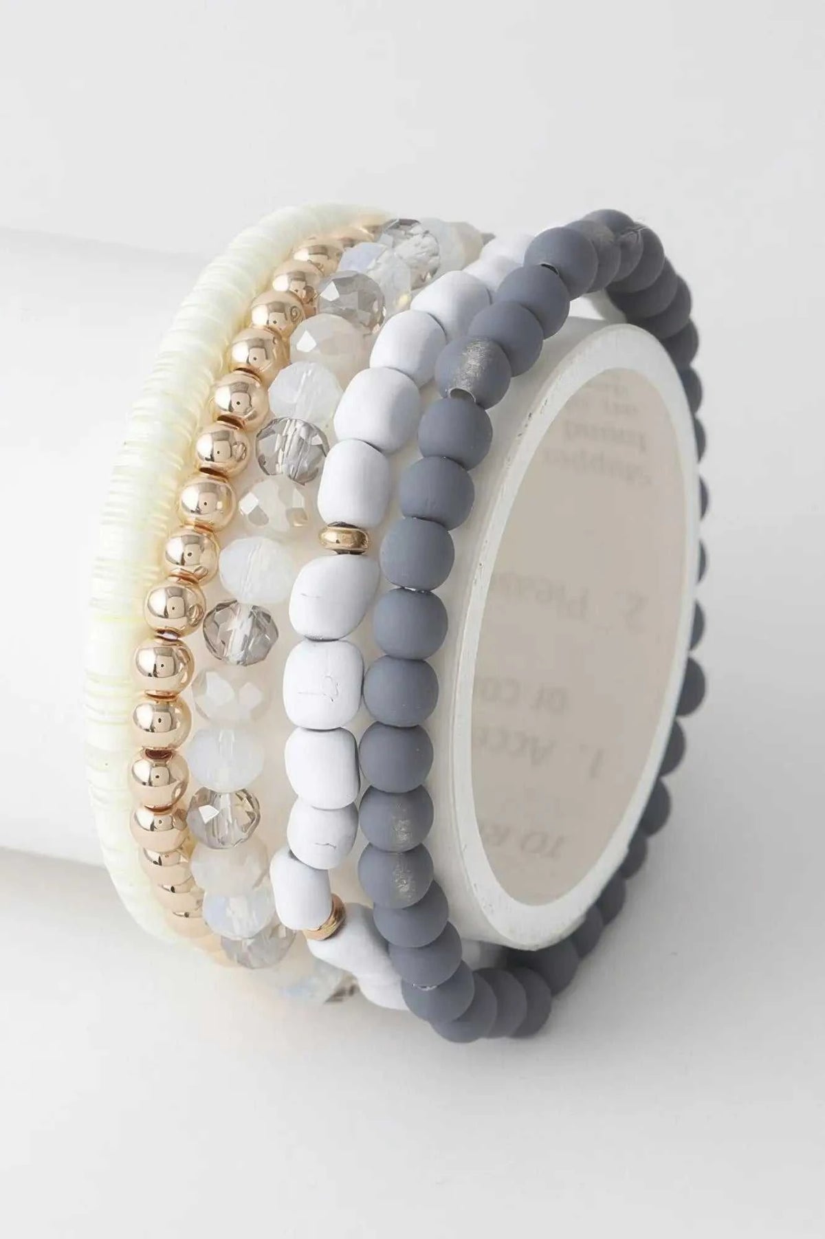 Women's Multi Bead N Crystal Bracelet BYMANYC ® New York CONTEMPORARY VIBRANT MODERN JEWELRY - New Collection