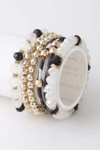 Women's Multi Bead N Crystal Bracelets BYMANYC ® New York CONTEMPORARY VIBRANT MODERN FASHION - New Collection