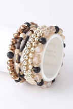 Women's Multi Bead N Crystal Bracelets BYMANYC ® New York CONTEMPORARY VIBRANT MODERN FASHION - New Collection