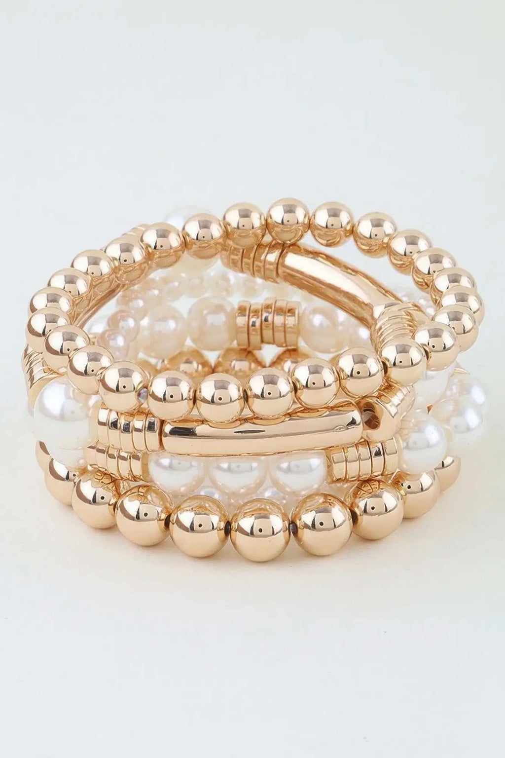 Women's Multi Crystal Beaded Bracelet BYMANYC ® New York CONTEMPORARY VIBRANT MODERN JEWELRY - New Collection