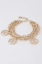 Women's Multi OO Charm Bracelet BYMANYC ® New York CONTEMPORARY VIBRANT MODERN JEWELRY - New Collection