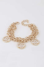 Women's Multi OO Charm Bracelet BYMANYC ® New York CONTEMPORARY VIBRANT MODERN JEWELRY - New Collection