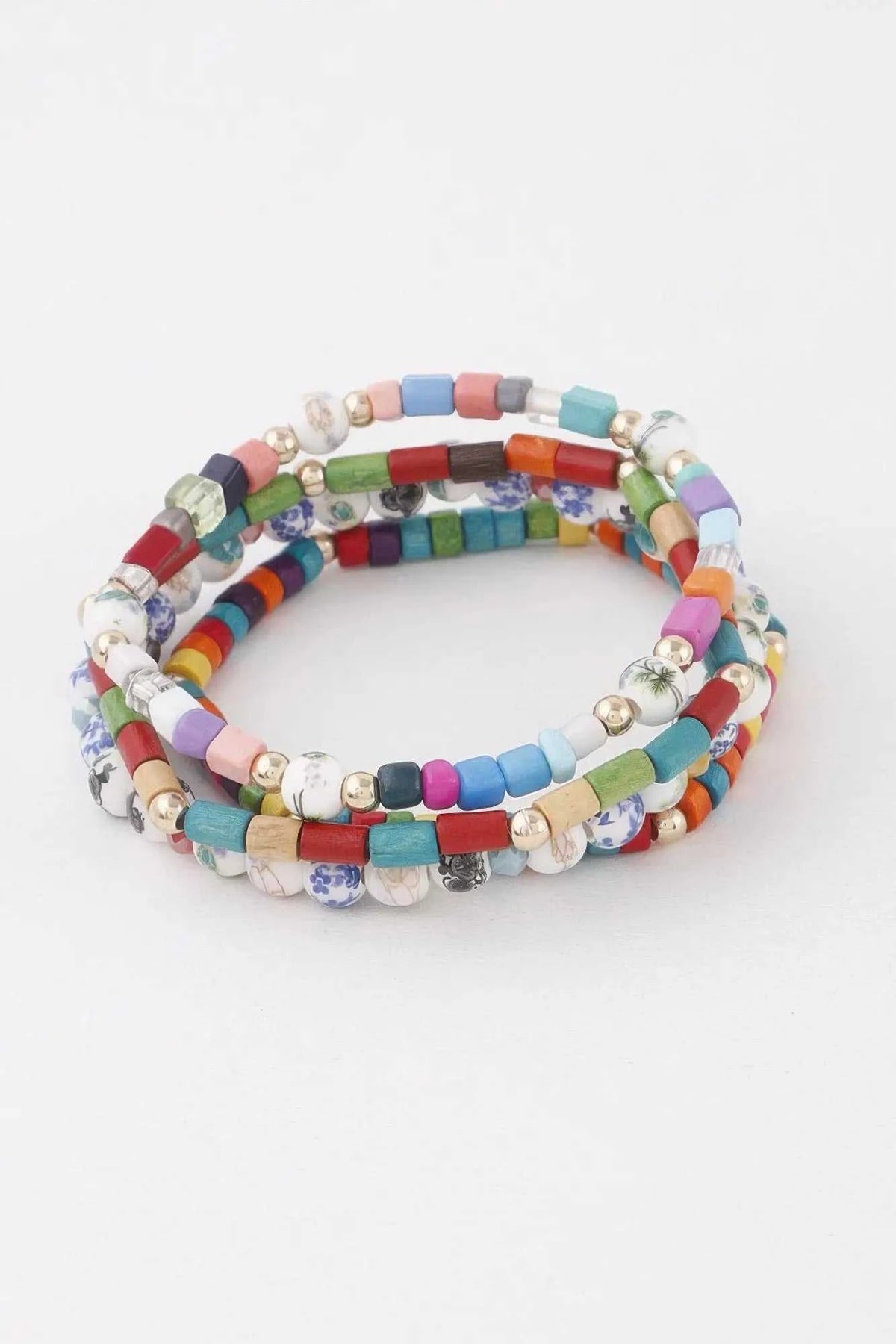 Women's Nature Beaded Bracelet BYMANYC ® New York CONTEMPORARY VIBRANT MODERN JEWELRY - New Collection