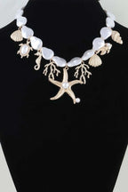 Women's Necklace Beaded Charms BYMANYC ® New York HAMPTONS UNDER THE SEA - New Collection