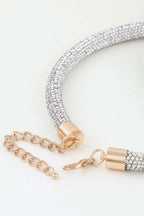 Women's Necklace Choker Floral BYMANYC ® New York SOHO BEJEWELED BLOOM - New Collection