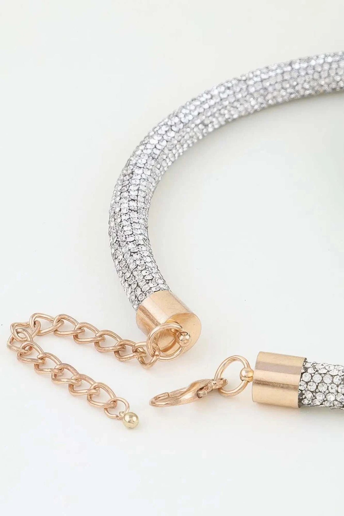 Women's Necklace Choker Floral BYMANYC ® New York SOHO BEJEWELED BLOOM - New Collection