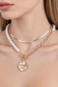 Women's Necklace Multi-Strand BYMANYC ® New York MADISON HAMMERED - New Collection - Maven Couture IncJEWERLY
