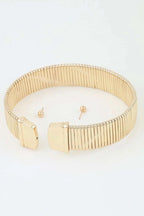 Women's Necklace Set Choker BYMANYC ® New York MADISON CUBIC BAR - New Collection