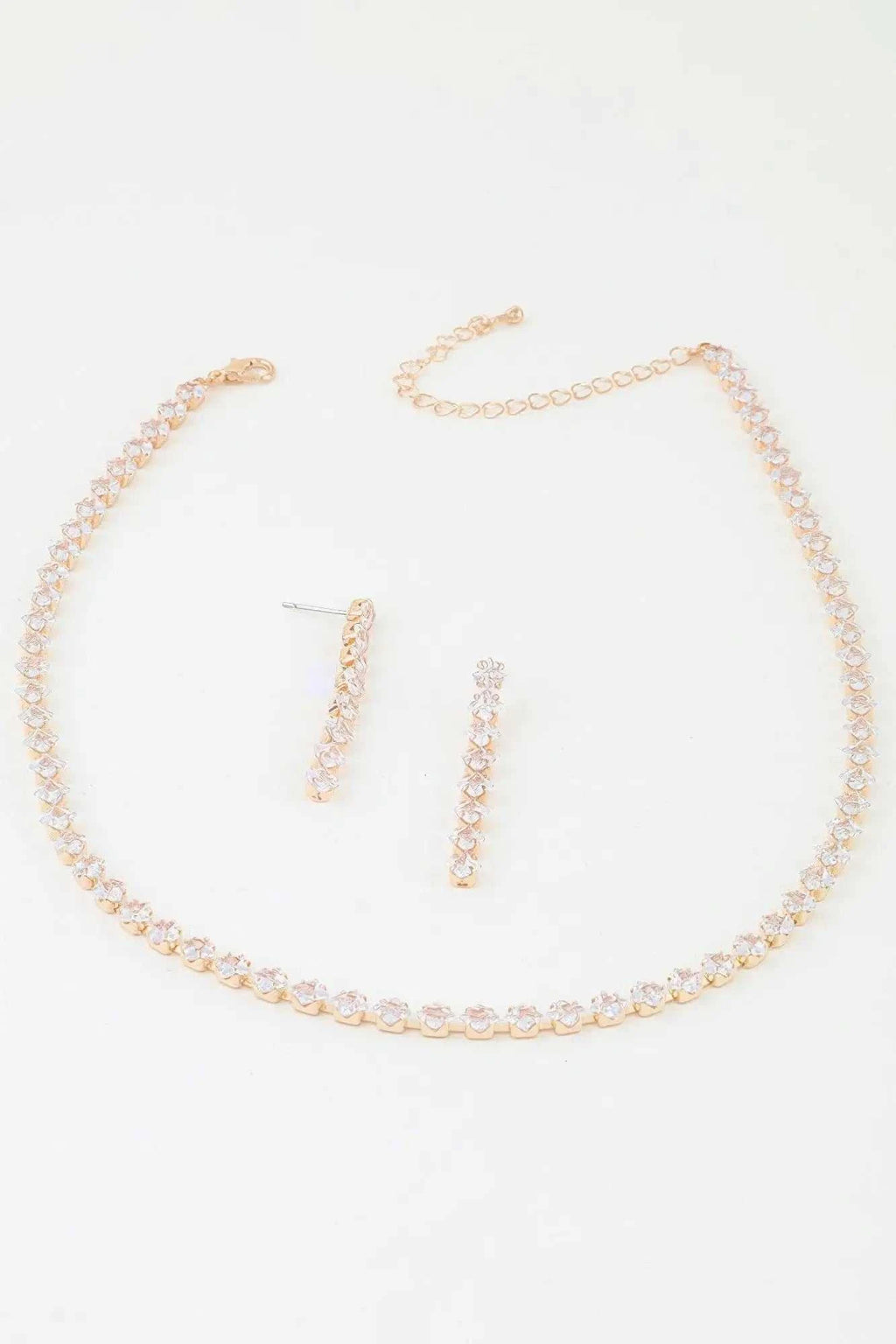 Women's Necklace Set Choker BYMANYC ® New York PARK AVENUE CRYSTAL - New Collection