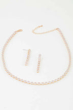 Women's Necklace Set Choker BYMANYC ® New York PARK AVENUE CRYSTAL - New Collection