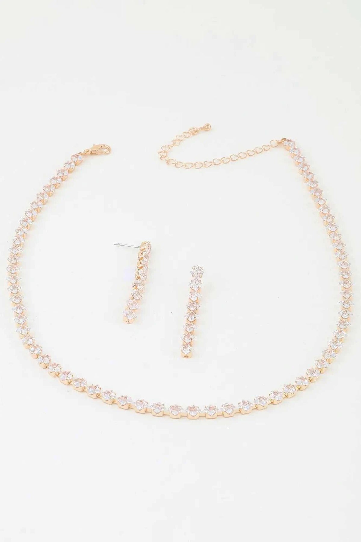 Women's Necklace Set Choker BYMANYC ® New York PARK AVENUE CRYSTAL - New Collection
