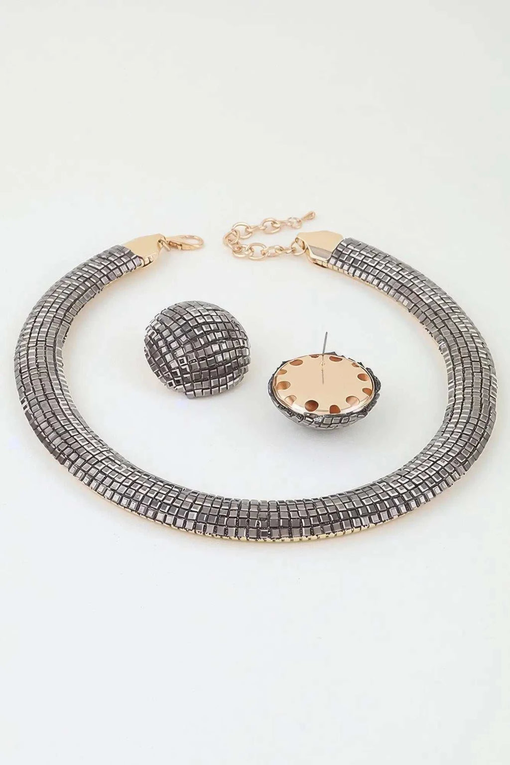 Women's Necklace Set Choker BYMANYC ® New York TRIBECA DISCO - New Collection