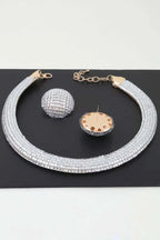 Women's Necklace Set Choker BYMANYC ® New York TRIBECA DISCO - New Collection