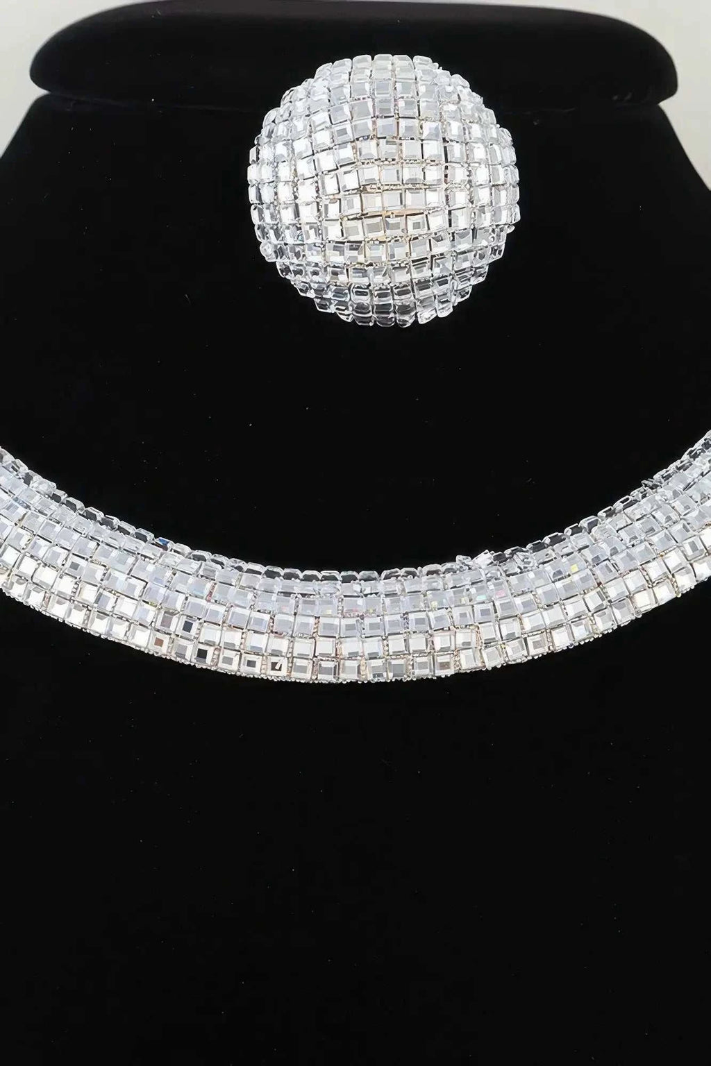 Women's Necklace Set Choker BYMANYC ® New York TRIBECA DISCO - New Collection