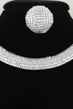 Women's Necklace Set Choker BYMANYC ® New York TRIBECA DISCO - New Collection