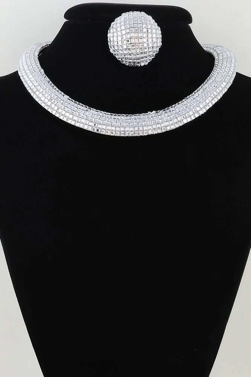 Women's Necklace Set Choker BYMANYC ® New York TRIBECA DISCO - New Collection