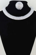 Women's Necklace Set Choker BYMANYC ® New York TRIBECA DISCO - New Collection