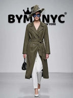 Women's Oversized Belted Trench Coat BYMANYC ® New York CONTEMPORARY VIBRANT MODERN FASHION - New Collection