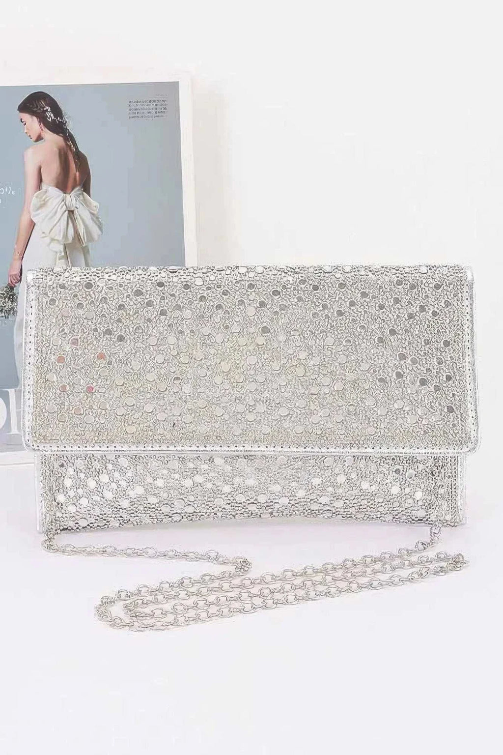 Women's Party Clutch Rhinestone Envelope BYMANYC ® New York SPARKLING ELEGANT EVENING PURSE - New Collection