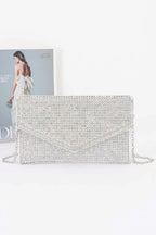 Women's Party Clutch Rhinestone Envelope BYMANYC ® New York SPARKLING ELEGANT EVENING PURSE - New Collection