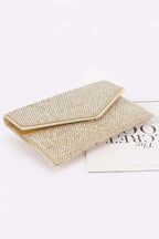 Women's Party Clutch Rhinestone Envelope BYMANYC ® New York SPARKLING ELEGANT EVENING PURSE - New Collection