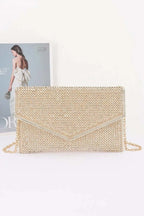 Women's Party Clutch Rhinestone Envelope BYMANYC ® New York SPARKLING ELEGANT EVENING PURSE - New Collection