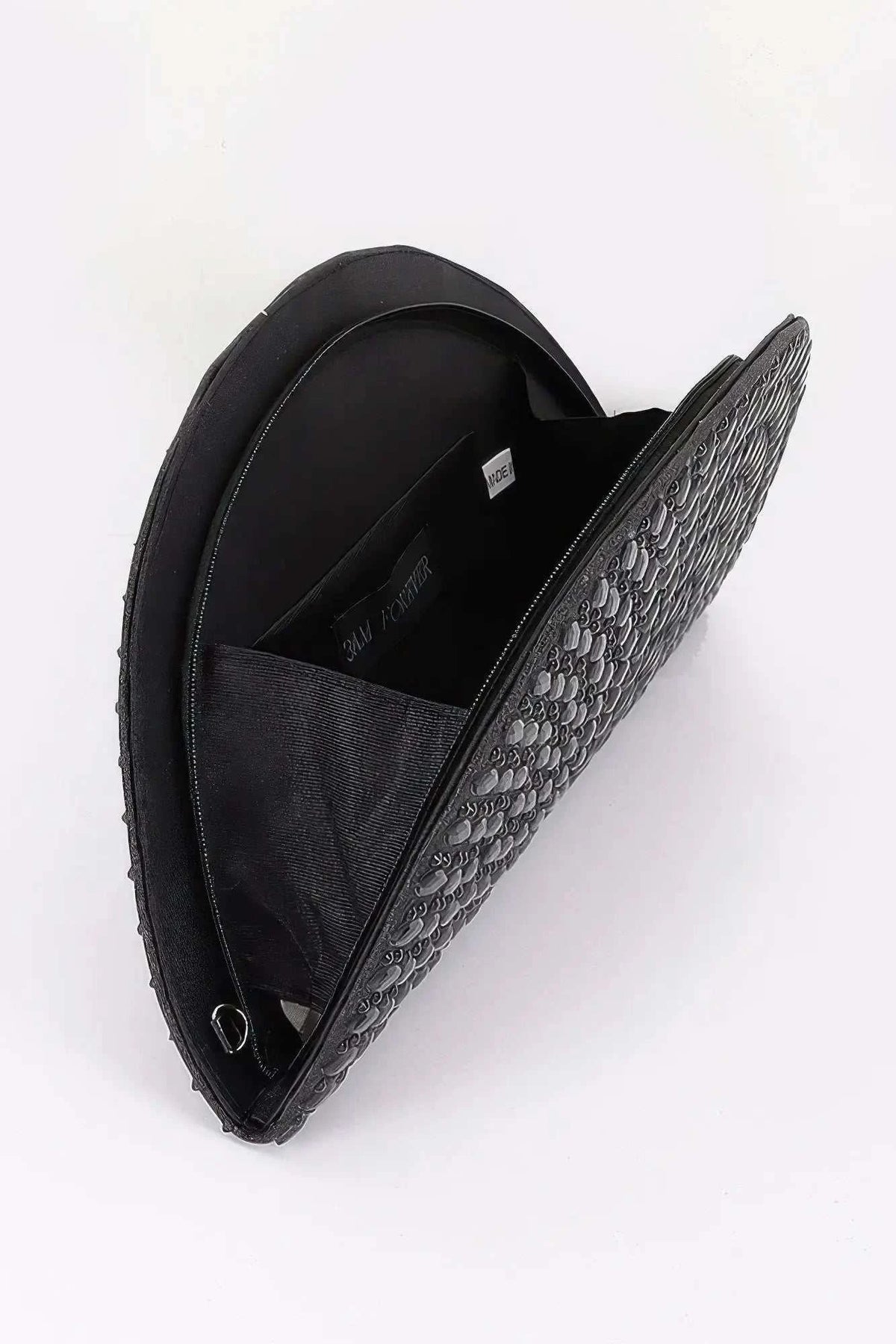 Women's Party Clutch Rhinestone Half Moon BYMANYC ® New York SPARKLING ELEGANT EVENING PURSE - New Collection