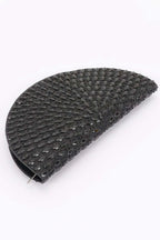 Women's Party Clutch Rhinestone Half Moon BYMANYC ® New York SPARKLING ELEGANT EVENING PURSE - New Collection