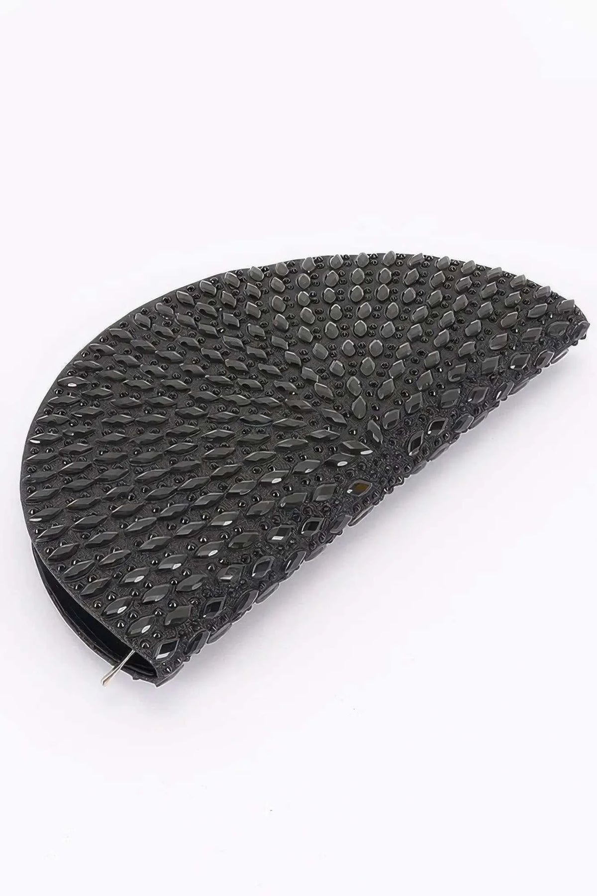 Women's Party Clutch Rhinestone Half Moon BYMANYC ® New York SPARKLING ELEGANT EVENING PURSE - New Collection