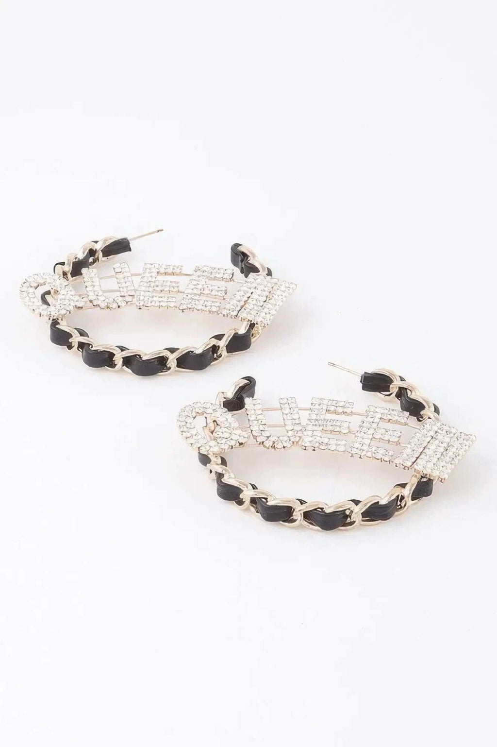 Women's Queen Open Hoop Earrings BYMANYC ® New York CONTEMPORARY VIBRANT MODERN JEWELRY - New Collection
