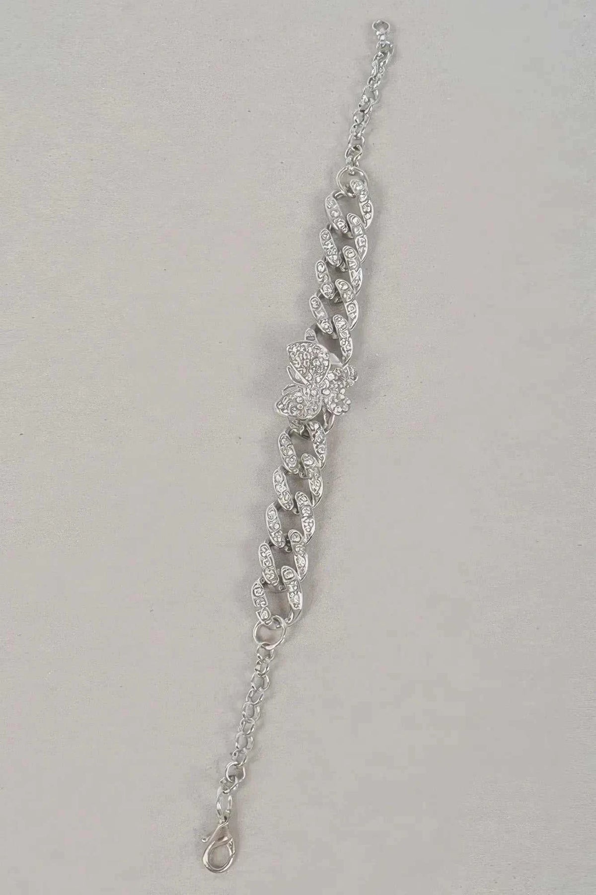 Women's Rhinestone Butterfly Chain Bracelet BYMANYC ® New York CONTEMPORARY VIBRANT MODERN JEWELRY - New Collection