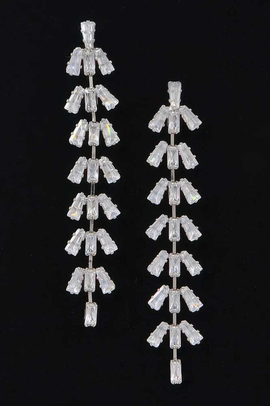 Women's Rhinestone Drop Earrings BYMANYC ® New York CONTEMPORARY VIBRANT MODERN JEWELRY - New Collection