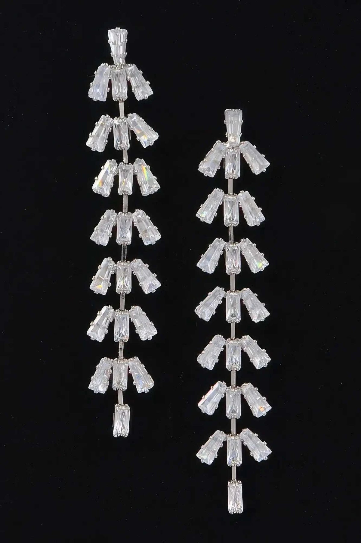 Women's Rhinestone Drop Earrings BYMANYC ® New York CONTEMPORARY VIBRANT MODERN JEWELRY - New Collection