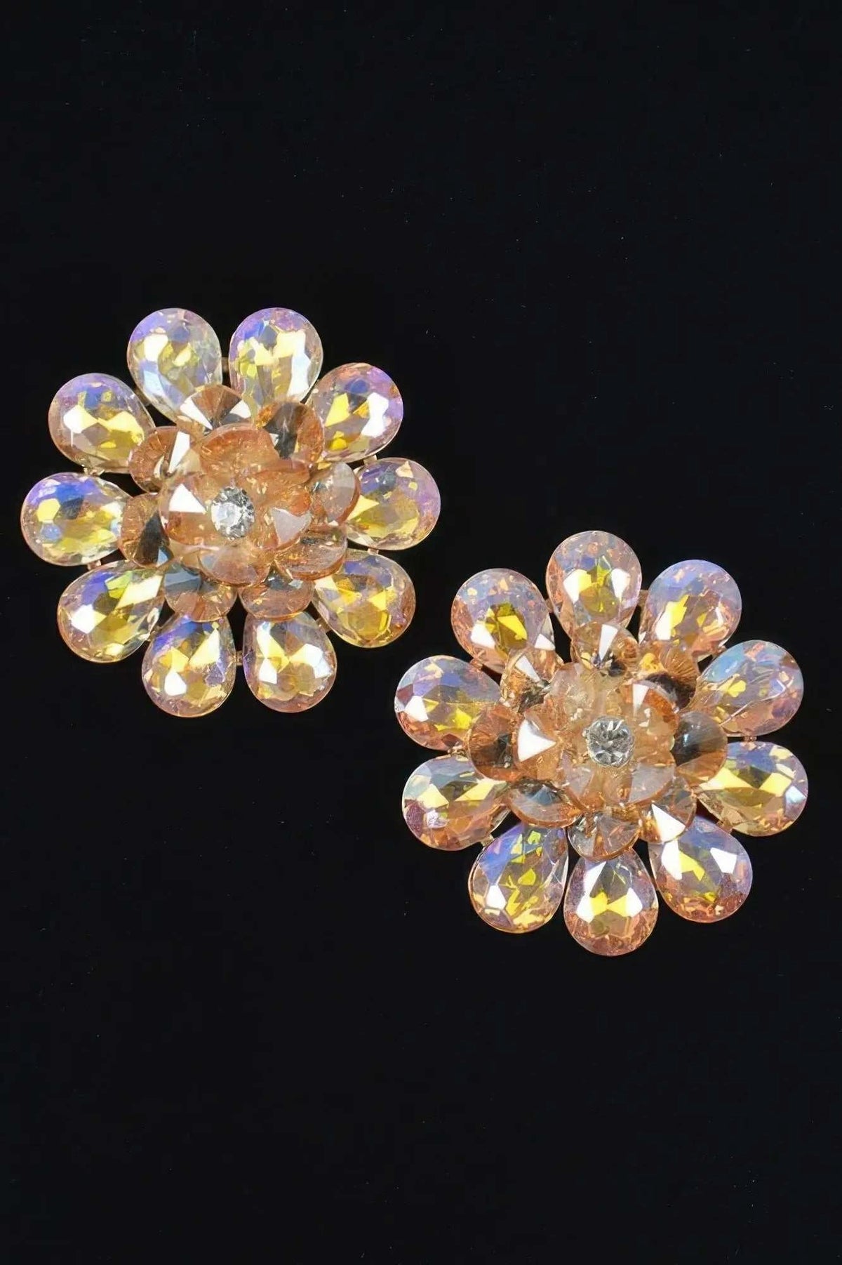 Women's Rhinestone Studded Earrings BYMANYC ® New York CONTEMPORARY VIBRANT MODERN JEWELRY - New Collection
