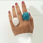 WOMEN'S RING • new collection CHELSEA Resin BYMANYC ® New York