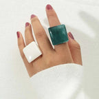 WOMEN'S RING • new collection CHELSEA Resin BYMANYC ® New York