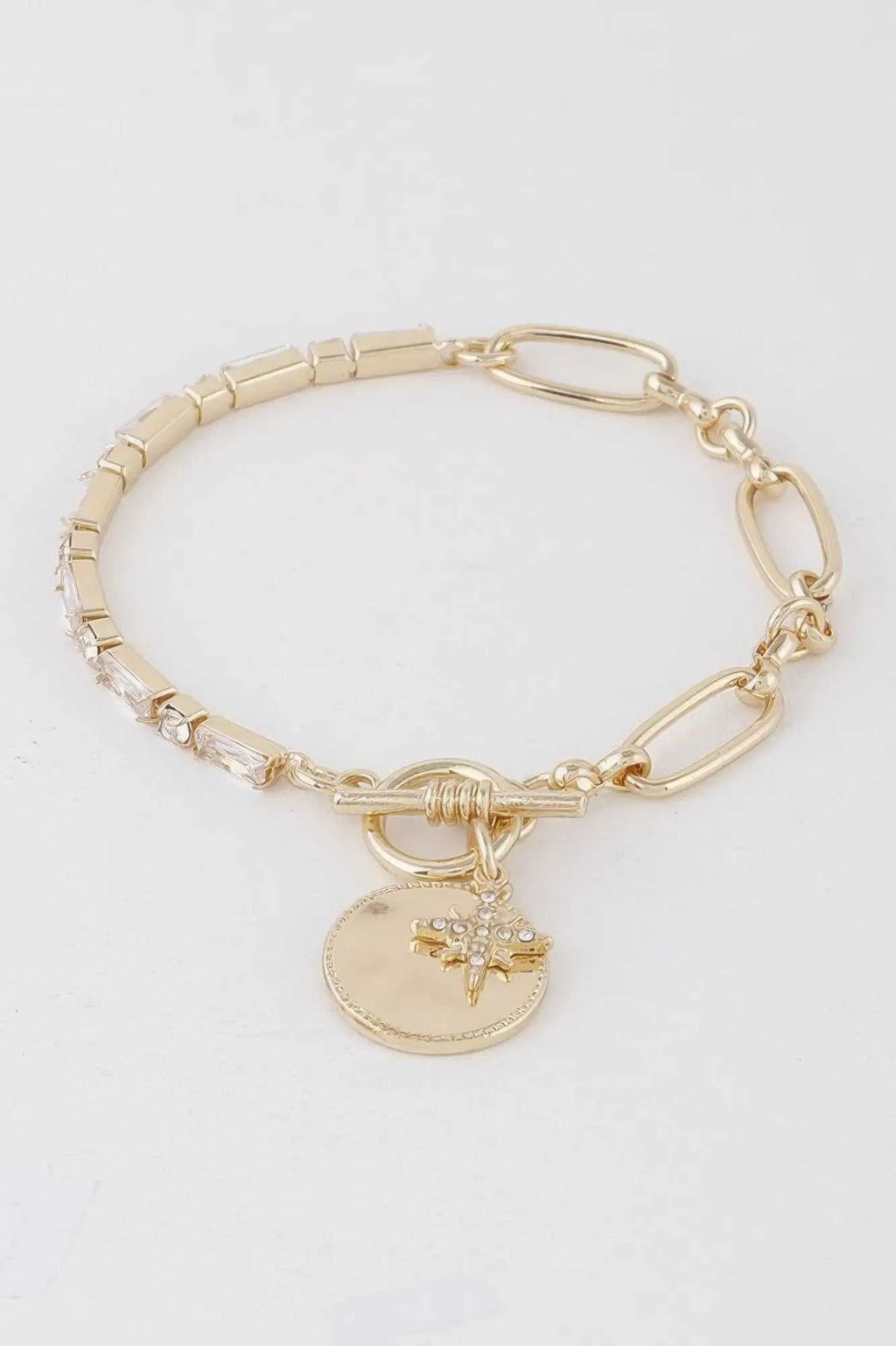 Women's Shining Star Toggle Bracelet BYMANYC ® New York CONTEMPORARY VIBRANT MODERN FASHION - New Collection