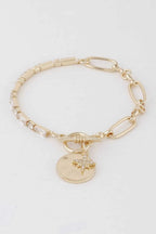 Women's Shining Star Toggle Bracelet BYMANYC ® New York CONTEMPORARY VIBRANT MODERN FASHION - New Collection