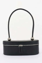 Women's Shoulder Bag Vegan Leather Long Box BYMANYC ® New York CONTEMPORARY SLEEK STRUCTURED PURSE - New Collection