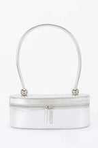 Women's Shoulder Bag Vegan Leather Long Box BYMANYC ® New York CONTEMPORARY SLEEK STRUCTURED PURSE - New Collection