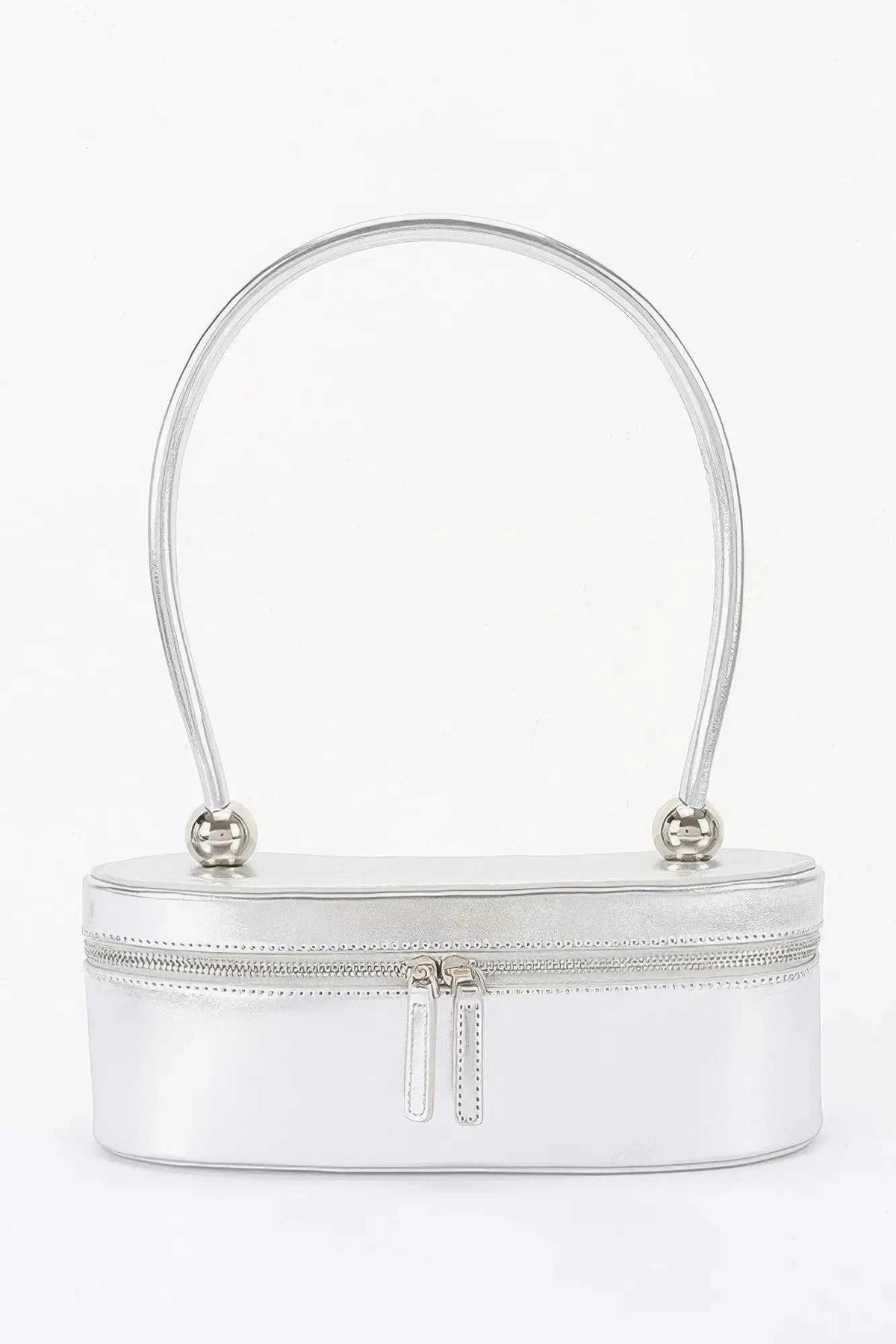Women's Shoulder Bag Vegan Leather Long Box BYMANYC ® New York CONTEMPORARY SLEEK STRUCTURED PURSE - New Collection