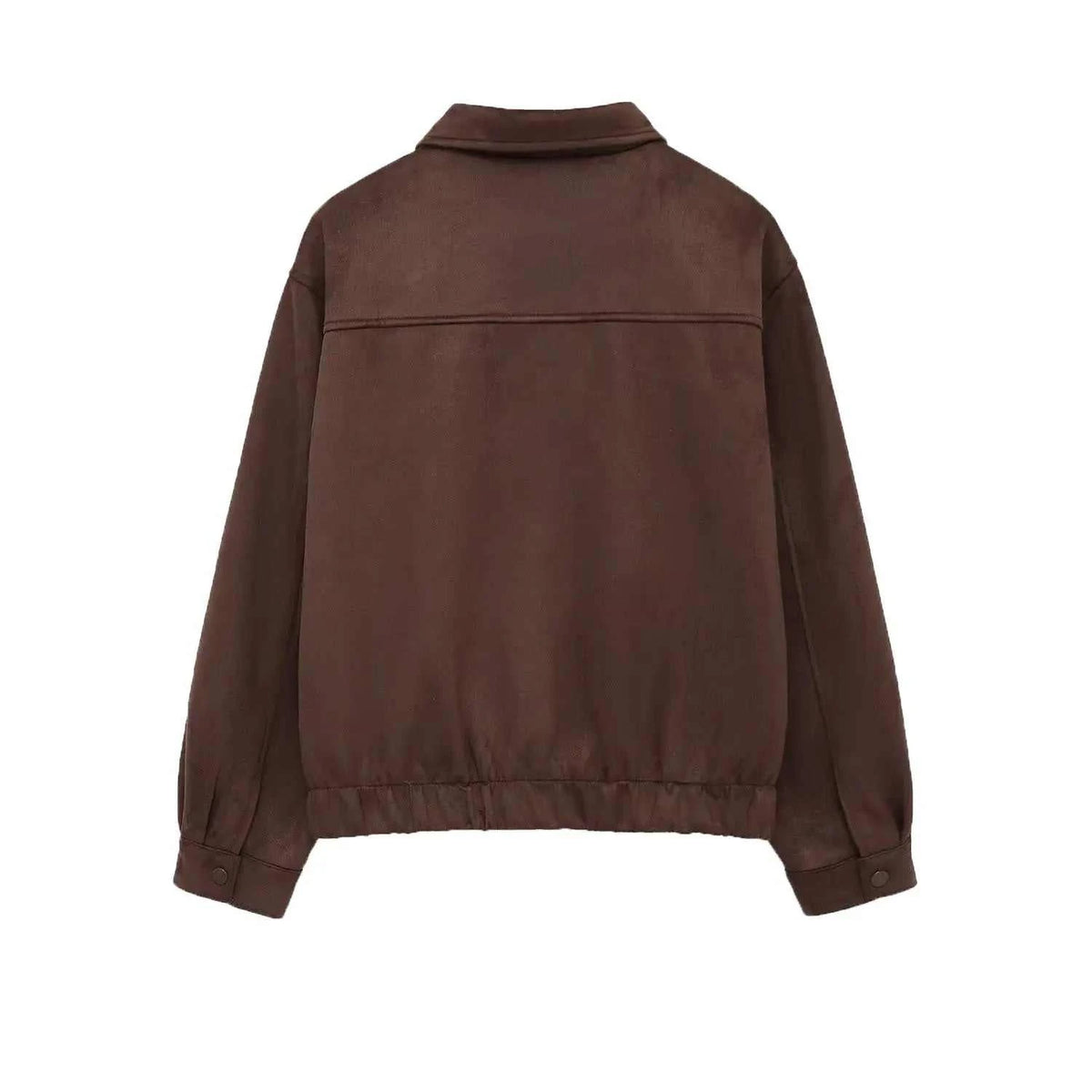 Women's Suede Bomber Jacket BYMANYC ® New York CONTEMPORARY VIBRANT MODERN FASHION - New Collection