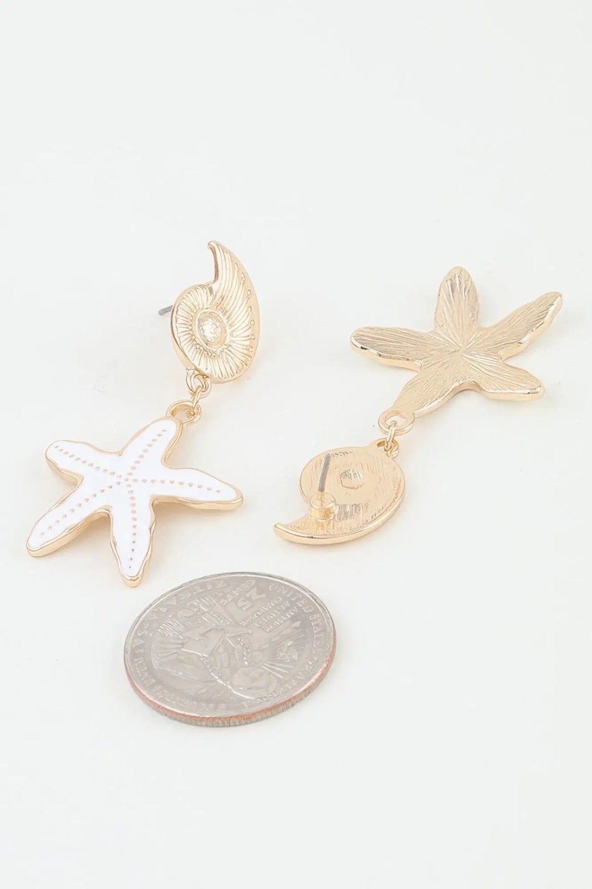 Women's Summer Starfish Drop Earrings BYMANYC ® New York CONTEMPORARY VIBRANT MODERN FASHION - New Collection