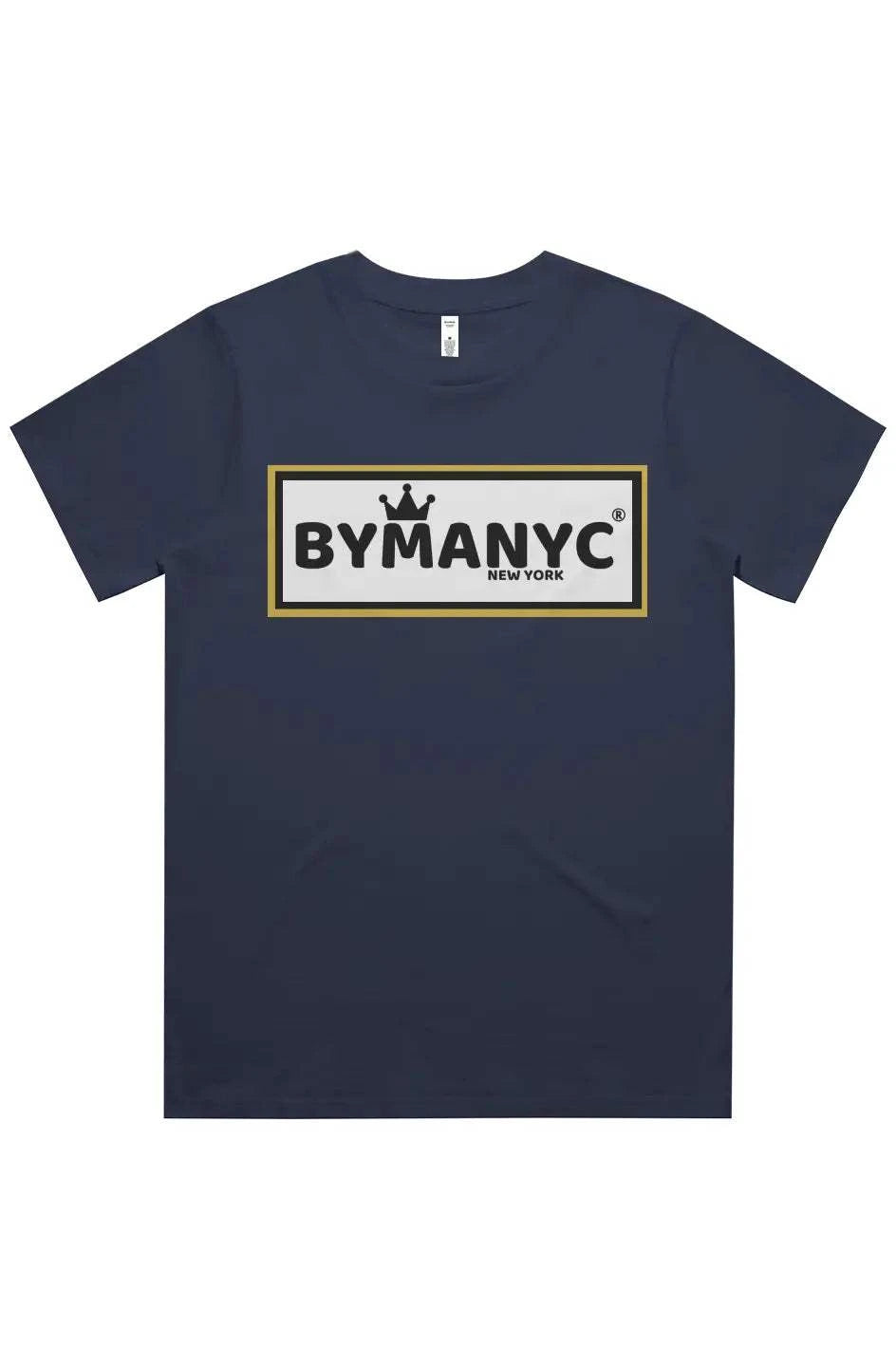 Women's T Shirt BYMANYC New York New Collection NYC Women's Heavyweight Classic Tee