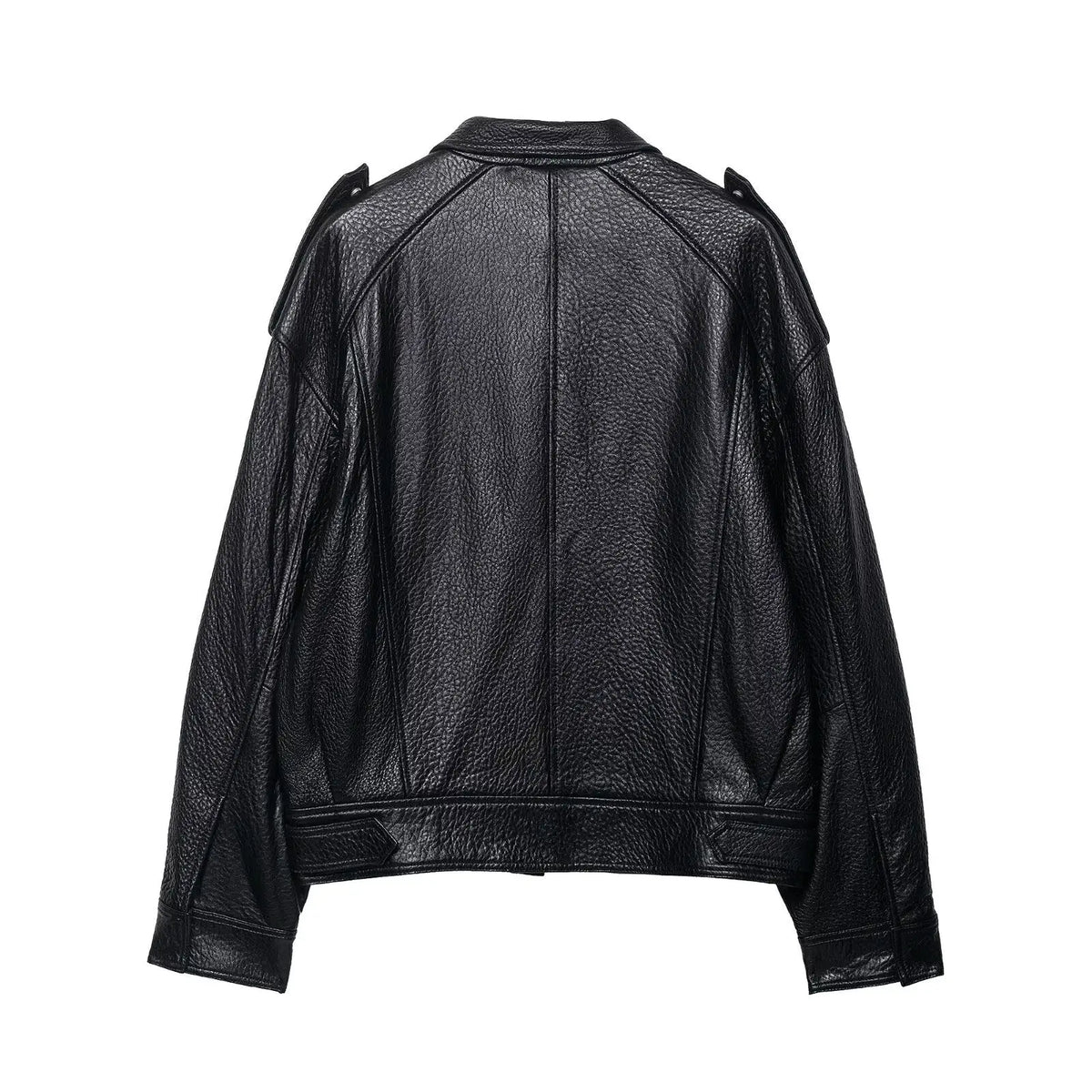 Women's Textured Faux Leather Biker Jacket BYMANYC ® New York CONTEMPORARY VIBRANT MODERN FASHION - New Collection